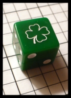 Dice : Dice - 6D - Gamestation Green Shamrock - Gen Con Aug 2011